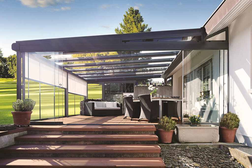 Wintergarten von Glas Siller