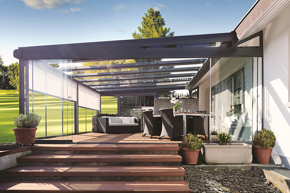 Wintergarten von Glas Siller